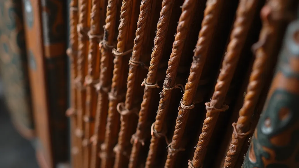 Antique accordion bellows showing wear and craftsmanship.