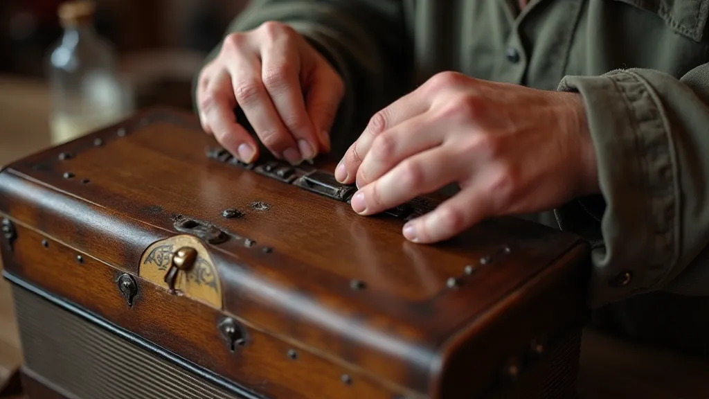 Repairing an accordion